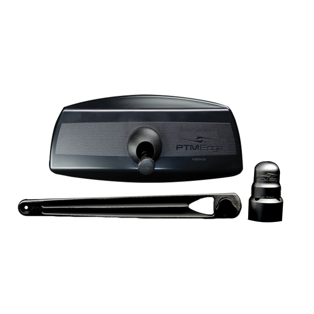 PTM Edge UCX-17 PRO Pontoon Mirror/Bracket Kit - Black OutdoorUp