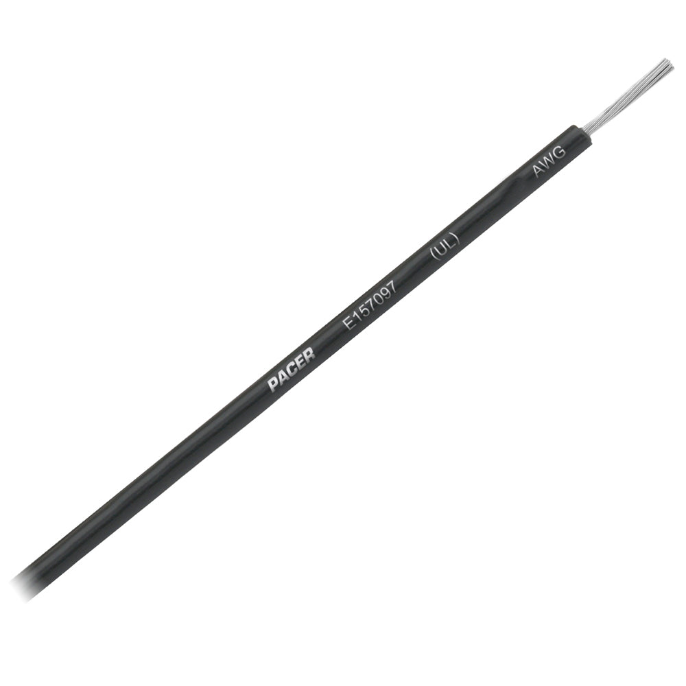 Pacer Black 12 AWG Primary Wire - 25 OutdoorUp