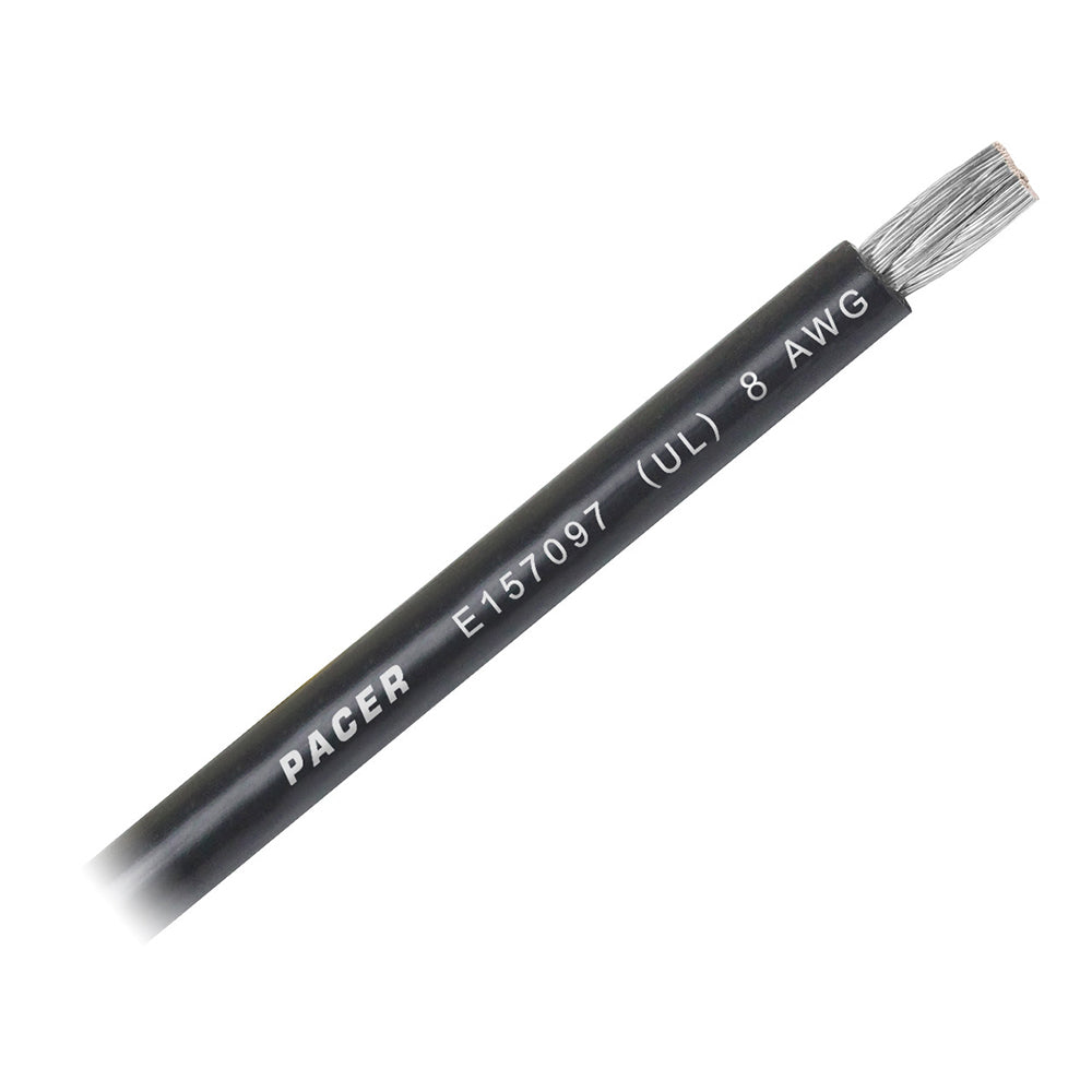 Pacer Black 8 AWG Battery Cable - Sold By The Foot OutdoorUp