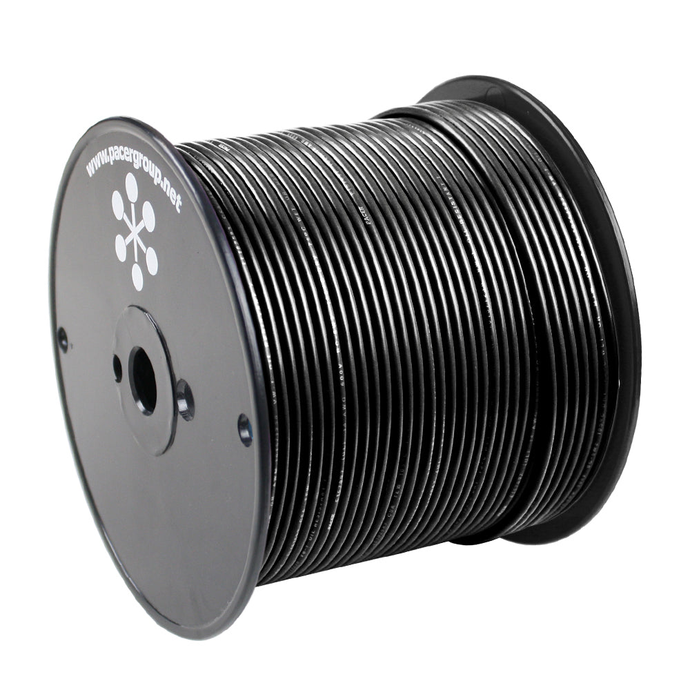 Pacer Black 8 AWG Primary Wire - 500 OutdoorUp