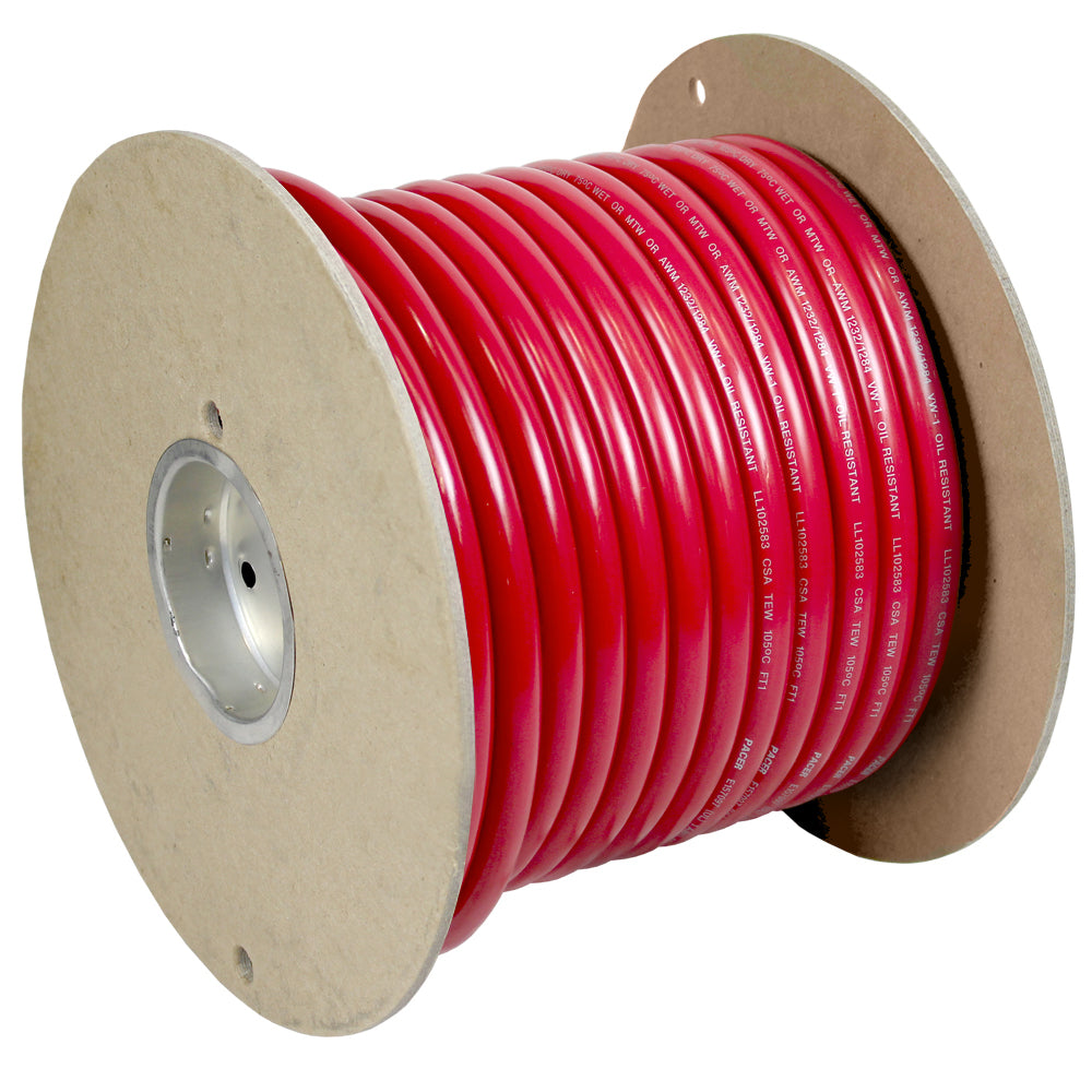 Pacer Red 4 AWG Battery Cable - 100 OutdoorUp