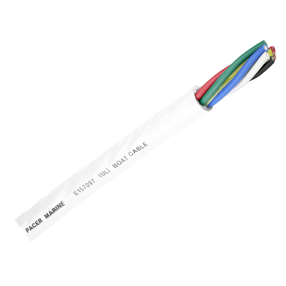 Pacer Round 6 Conductor Cable - 100 - 14/6 AWG - Black, Brown, Red, Green, Blue  White OutdoorUp