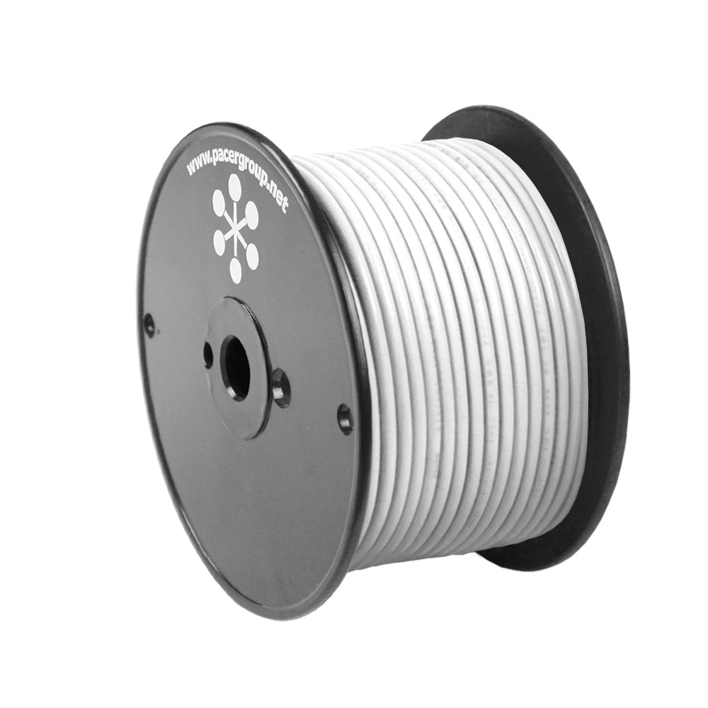 Pacer White 10 AWG Primary Wire - 100 OutdoorUp