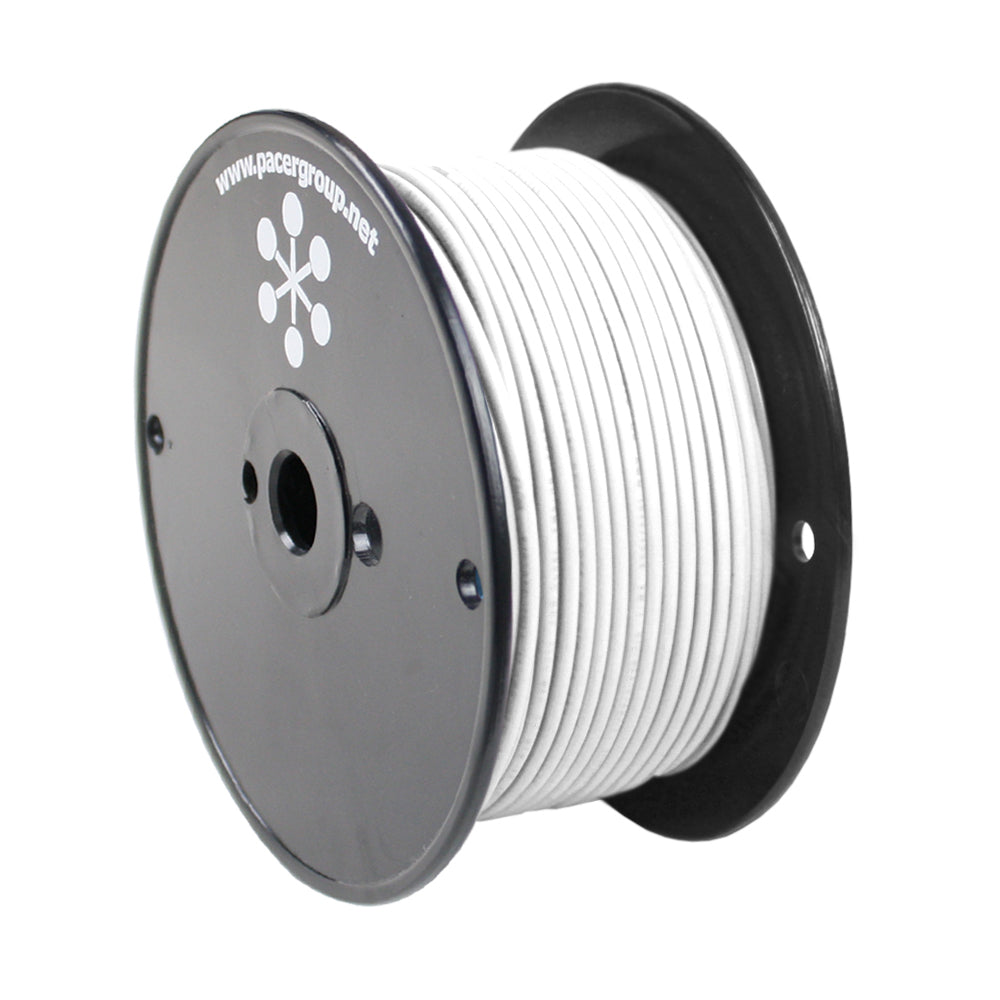 Pacer White 16 AWG Primary Wire - 250 OutdoorUp