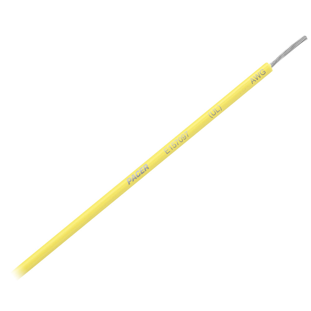 Pacer Yellow 10 AWG Primary Wire - 25 OutdoorUp