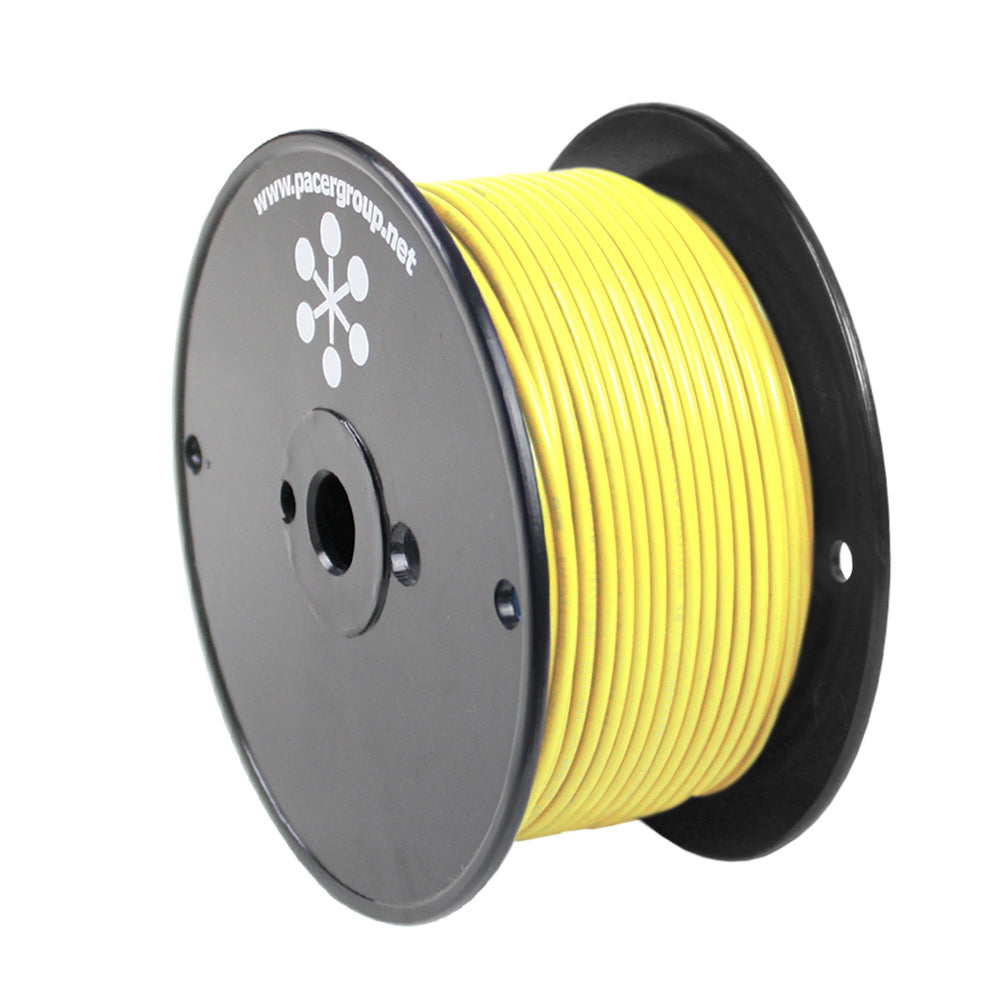 Pacer Yellow 18 AWG Primary Wire - 250 OutdoorUp