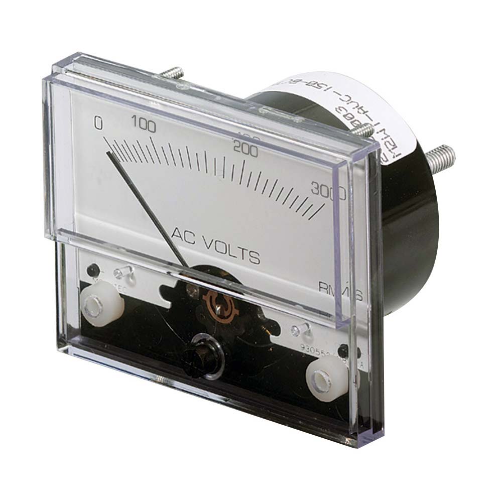 Paneltronics AC Voltmeter 1-1/2" 0-300 VAC Analog OutdoorUp