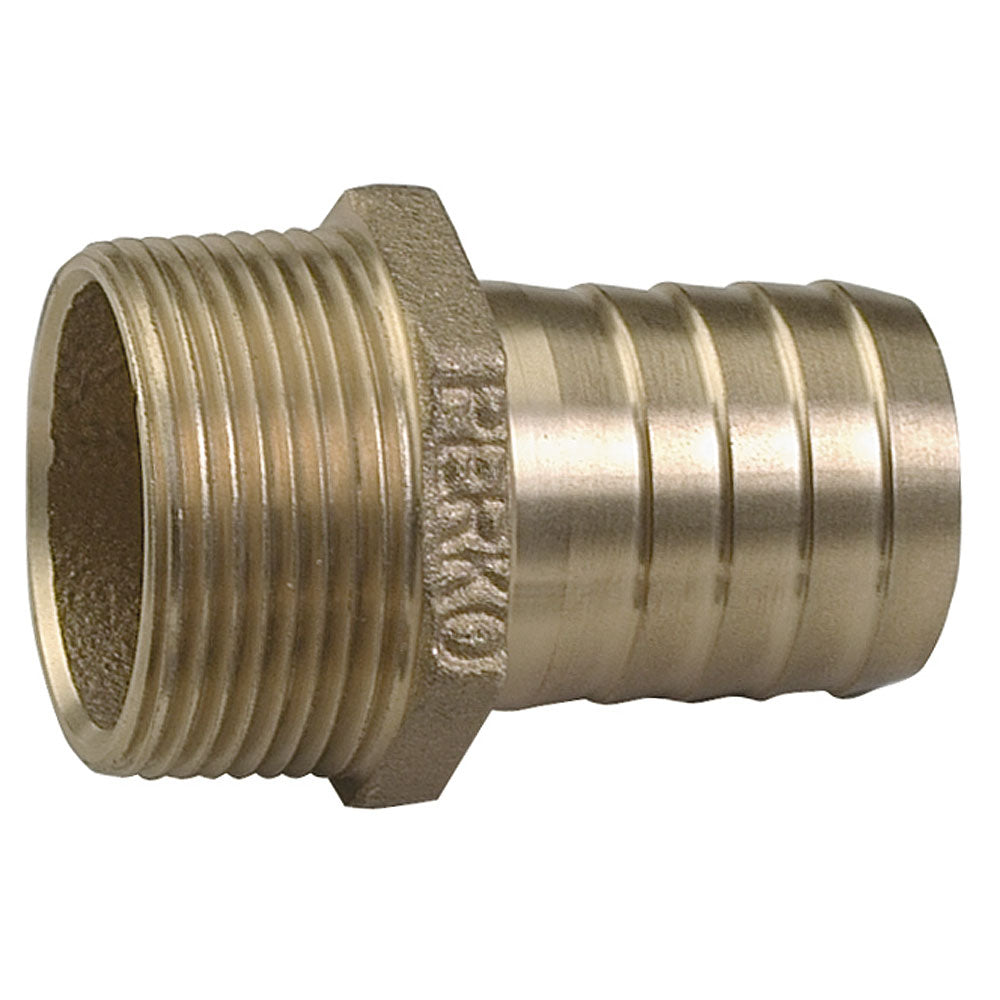 Perko 1-1/2 Pipe To Hose Adapter Straight Bronze MADE IN THE USA OutdoorUp