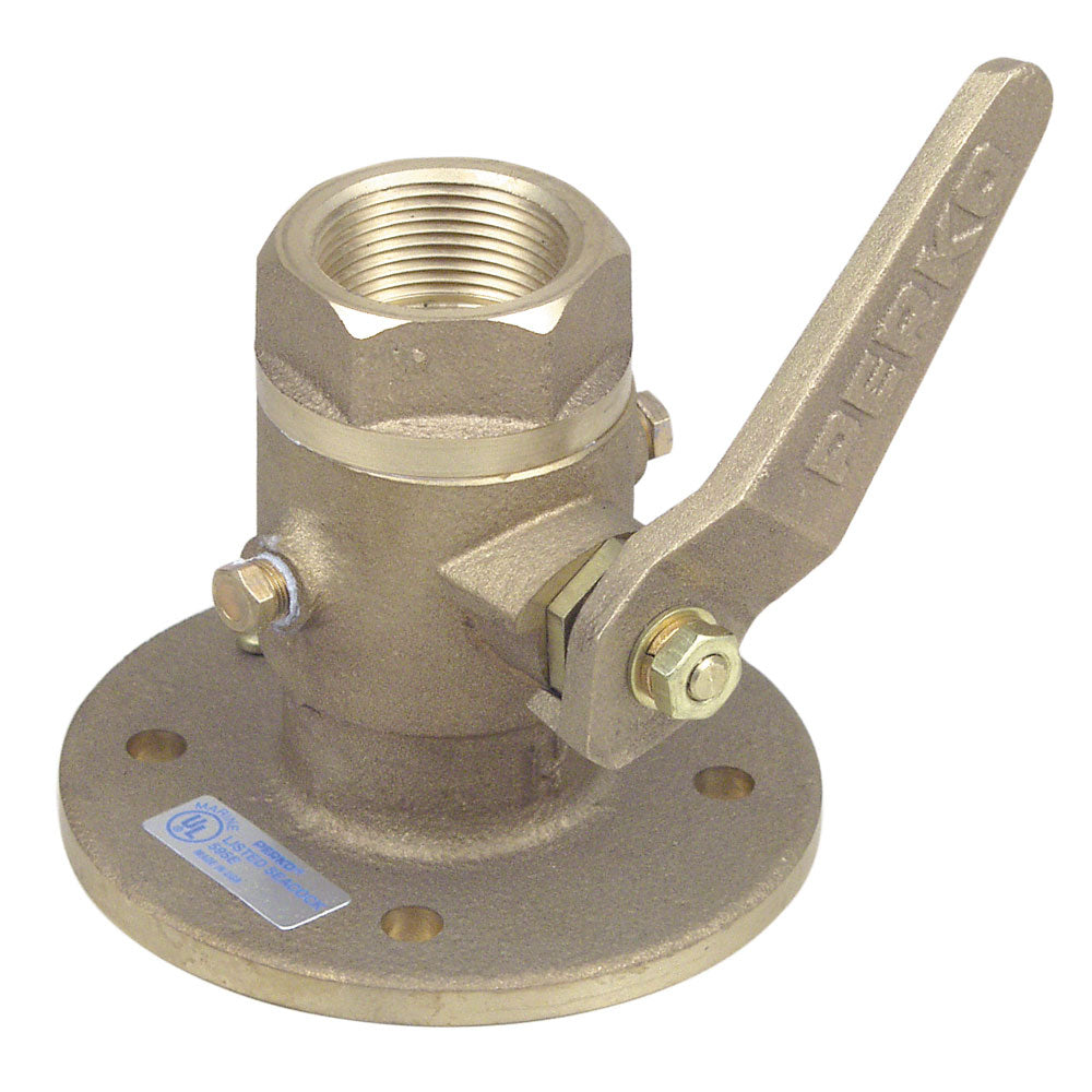 Perko 1-1/4" Seacock Ball Valve Bronze MADE IN THE USA OutdoorUp