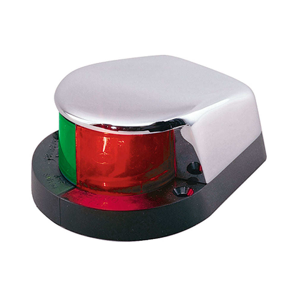 Perko 12V Bi-Color Bow Light Black Base Chrome Plated Top MADE IN THE USA OutdoorUp