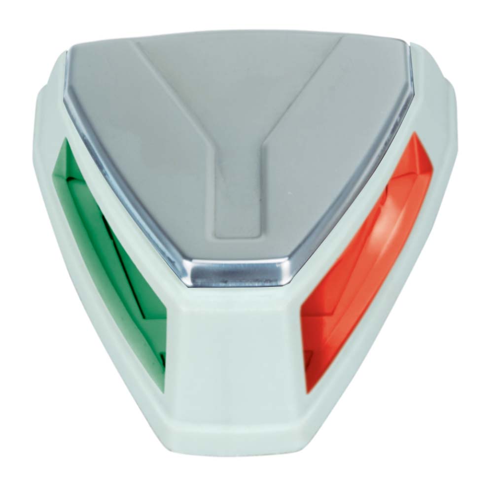 Perko 12V LED Bi-Color Navigation Light - White/Stainless Steel OutdoorUp