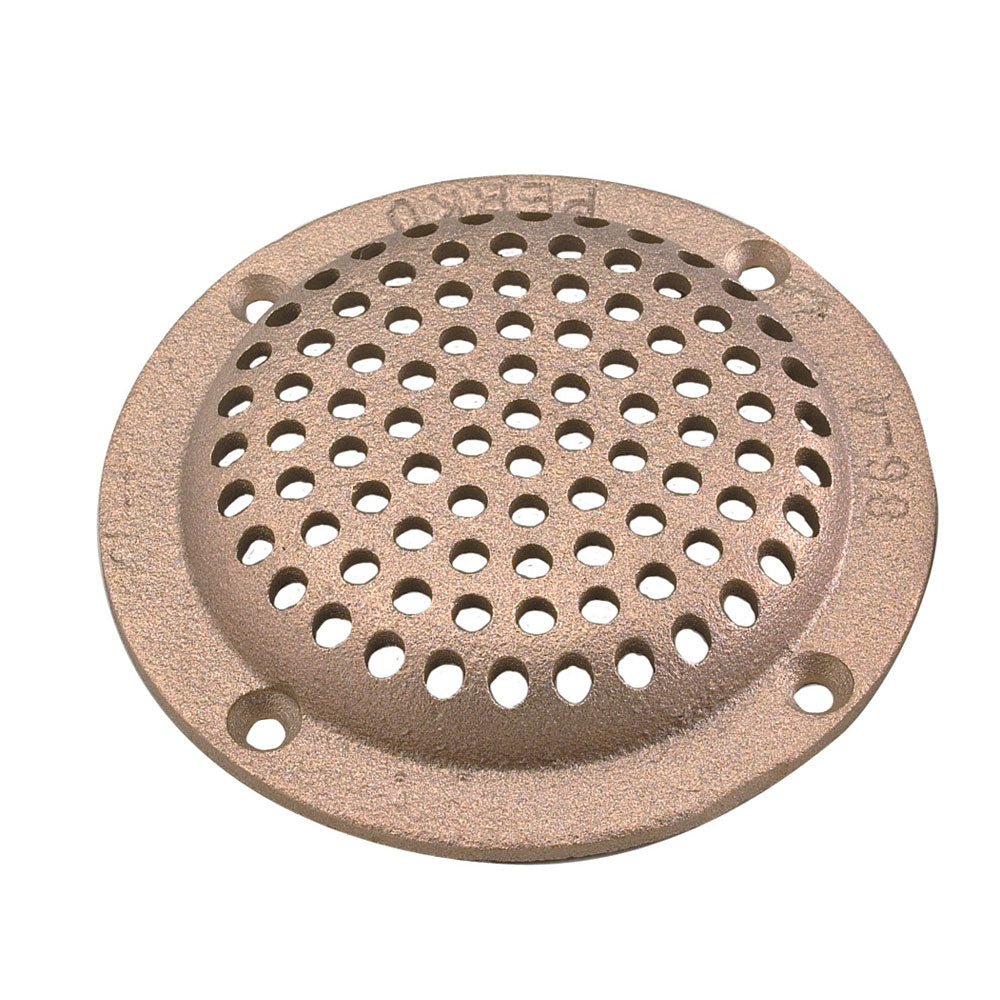 Perko 3-1/2" Round Bronze Strainer MADE IN THE USA OutdoorUp