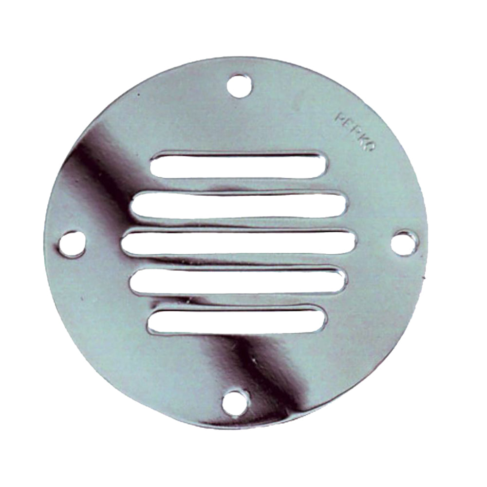 Perko Chrome Plated Brass Round Locker Ventilator - 3-1/4" OutdoorUp