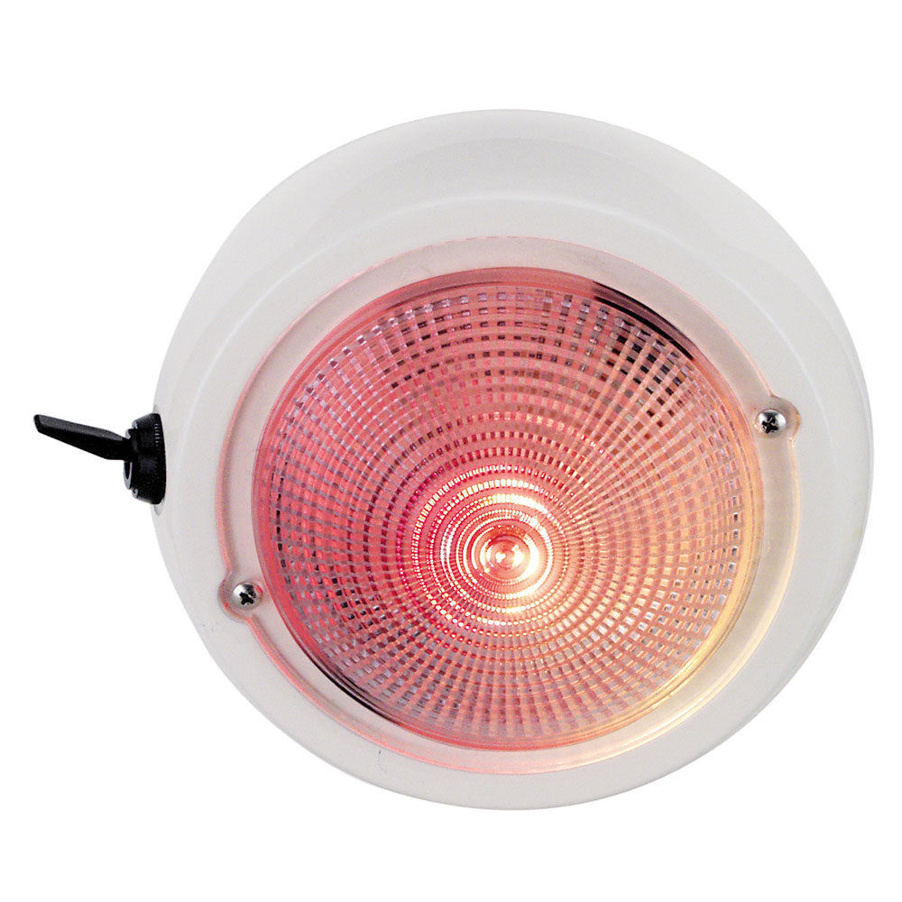 Perko Dome Light w/Red & White Bulbs OutdoorUp