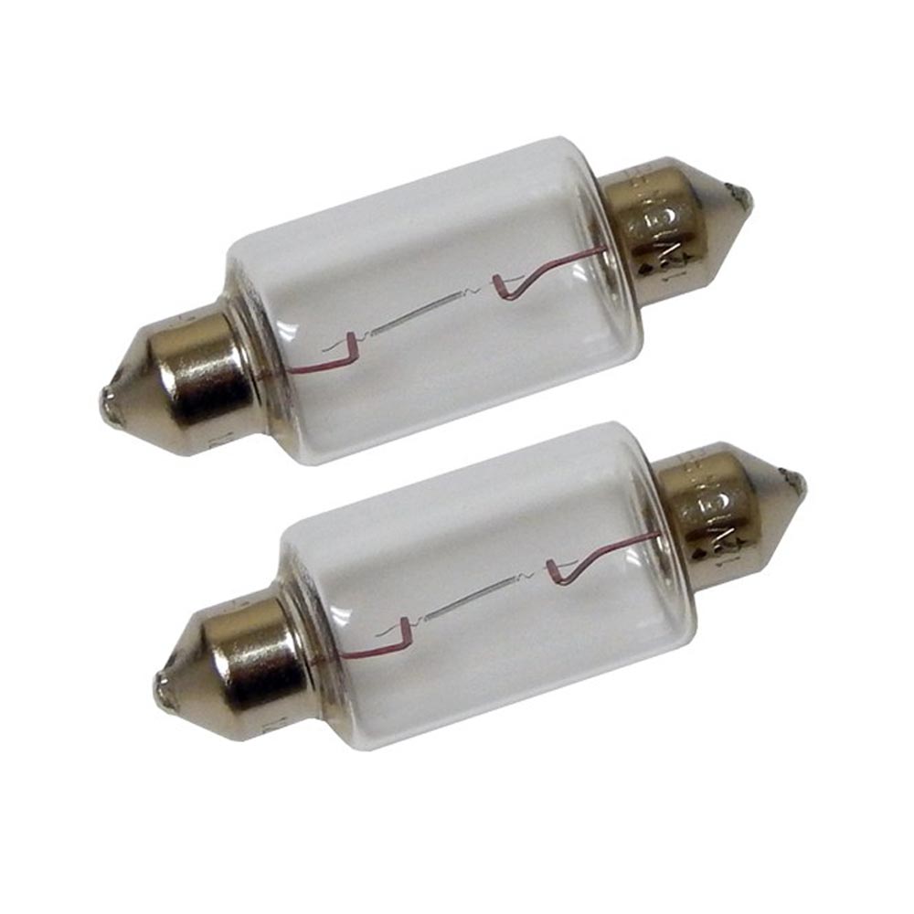 Perko Double Ended Festoon Bulbs - 12V, 15W, .97A - Pair OutdoorUp