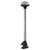 Perko Fold Down All-Round Frosted Globe Pole Light - Vertical Mount - White OutdoorUp