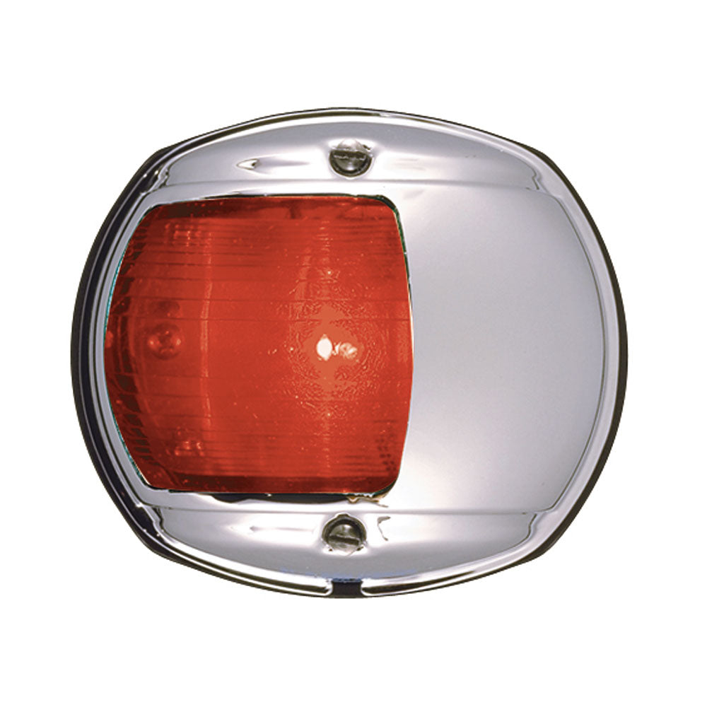 Perko LED Side Light - Red - 12V - Chrome Plated Housing OutdoorUp