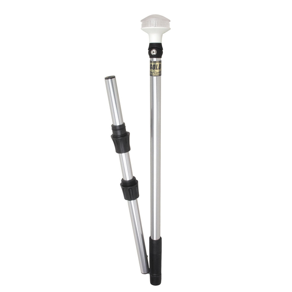 Perko Omega Series LED Universal Pole Light w/Fold In Half Pole OutdoorUp