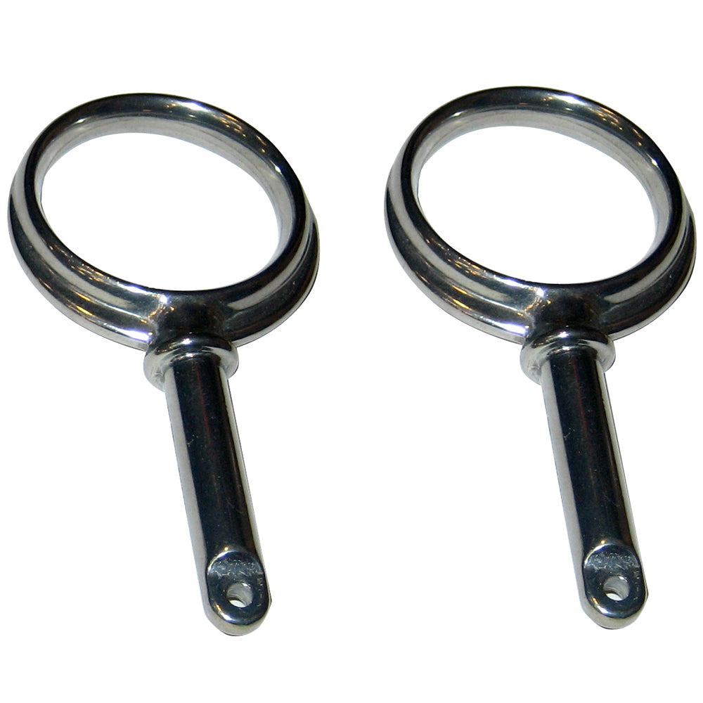 Perko Round Type Rowlock Horns - Plain Zinc OutdoorUp