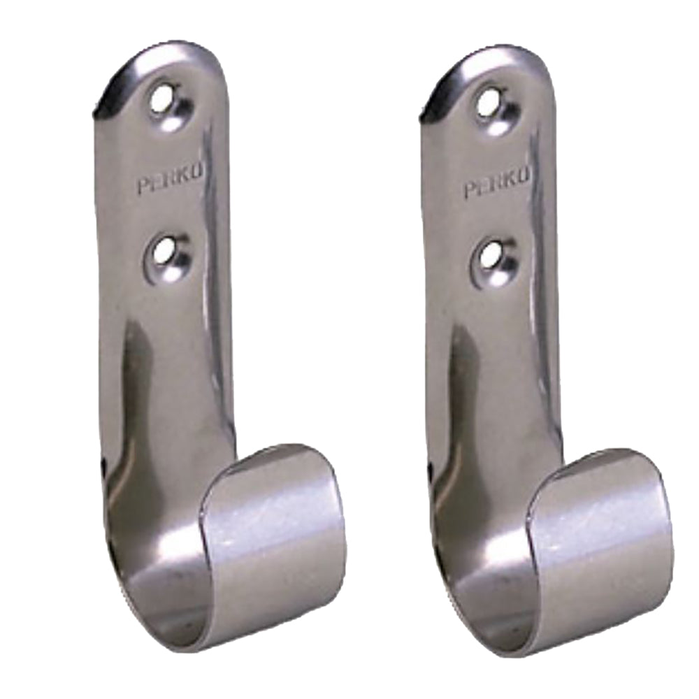 Perko Stainless Steel Boat Hook Holders - Pair OutdoorUp