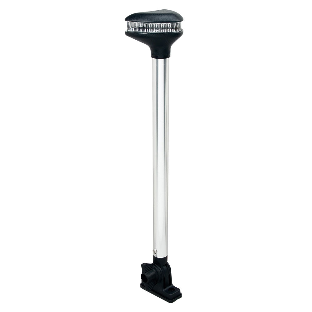 Perko Stealth Series - L.E.D. Fold Down White All-Round Light - Vertical Mount - 13-3/8" OutdoorUp