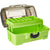 Plano 1-Tray Tackle Box w/Dual Top Access - Smoke  Bright Green OutdoorUp