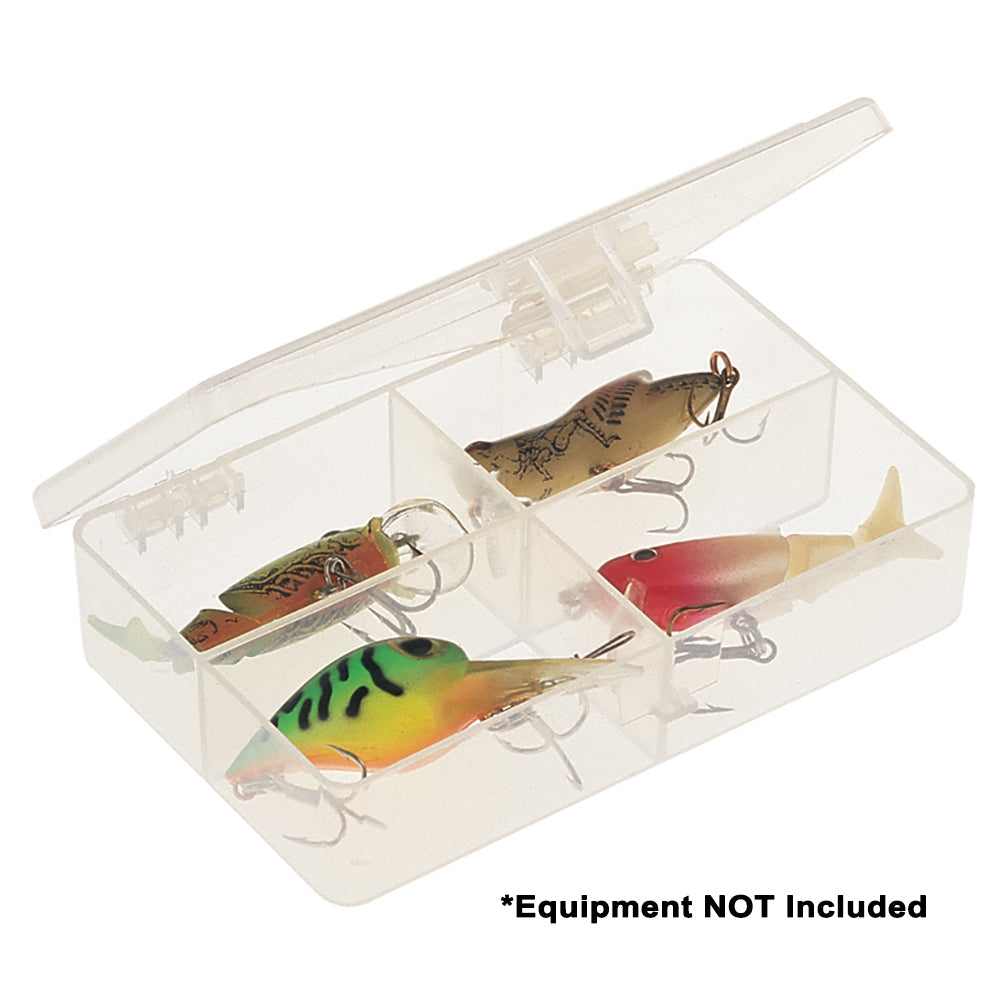 Plano Four-Compartment Tackle Organizer - Clear OutdoorUp