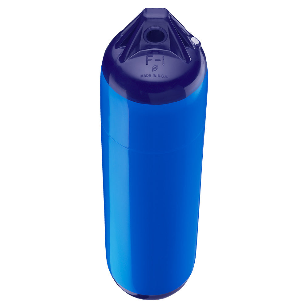 Polyform F-1 Twin Eye Fender 6" x 24" - Blue OutdoorUp