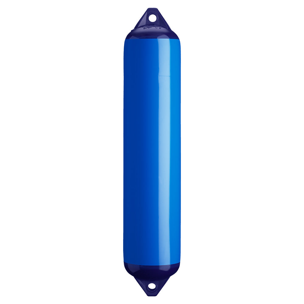 Polyform F-4 Twin Eye Fender 8.5" x 40.5" - Blue OutdoorUp