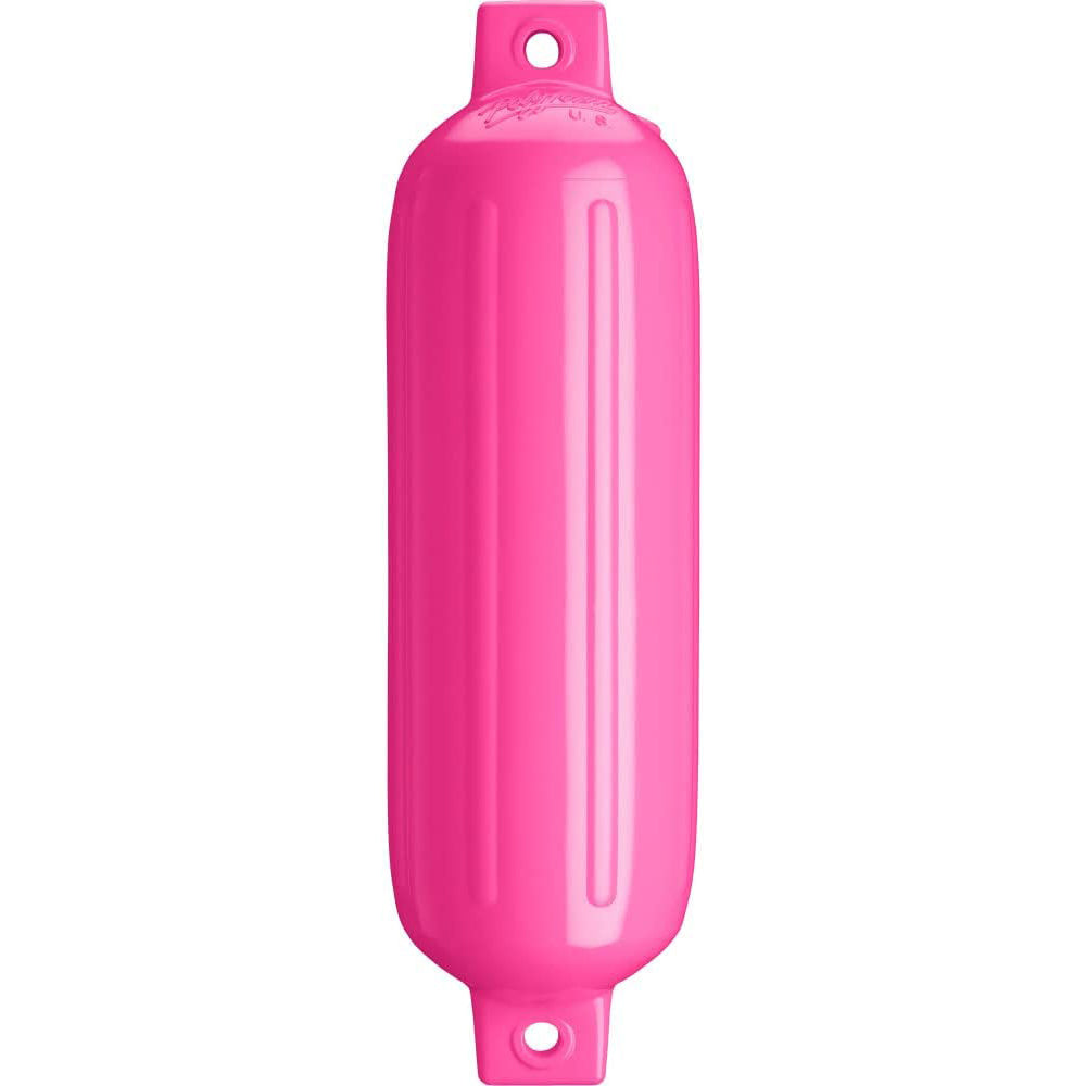 Polyform G-3 Twin Eye Fender 5.5" x 19" - Pink OutdoorUp
