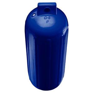 Polyform G-5 Twin Eye Fender 8.8" x 26.8" - Cobalt Blue w/Adapter OutdoorUp