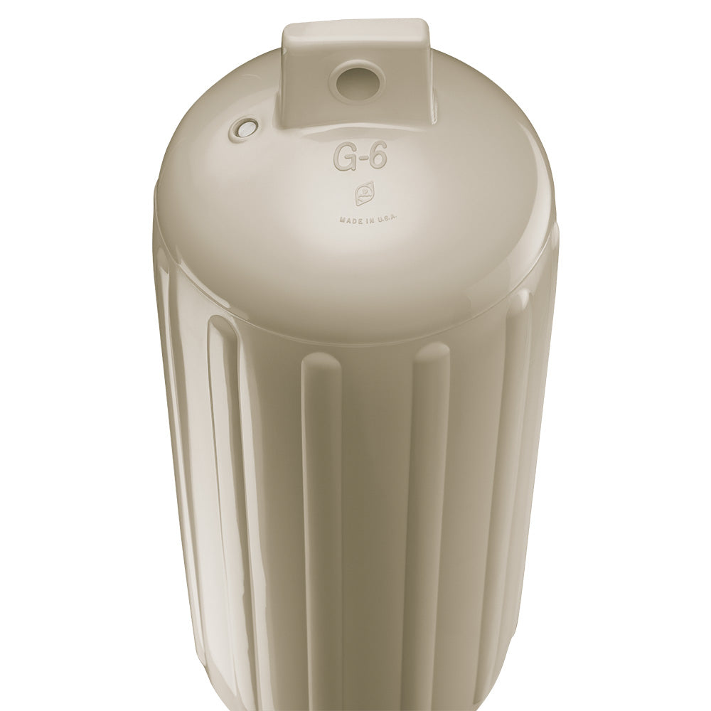 Polyform G-6 Twin Eye Fender 11" x 30" - Sand OutdoorUp