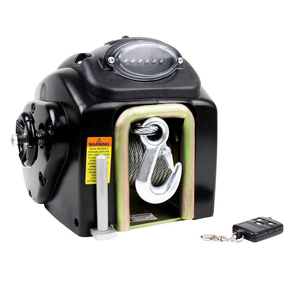 Powerwinch RC23 Trailer Winch w/20 Strap OutdoorUp
