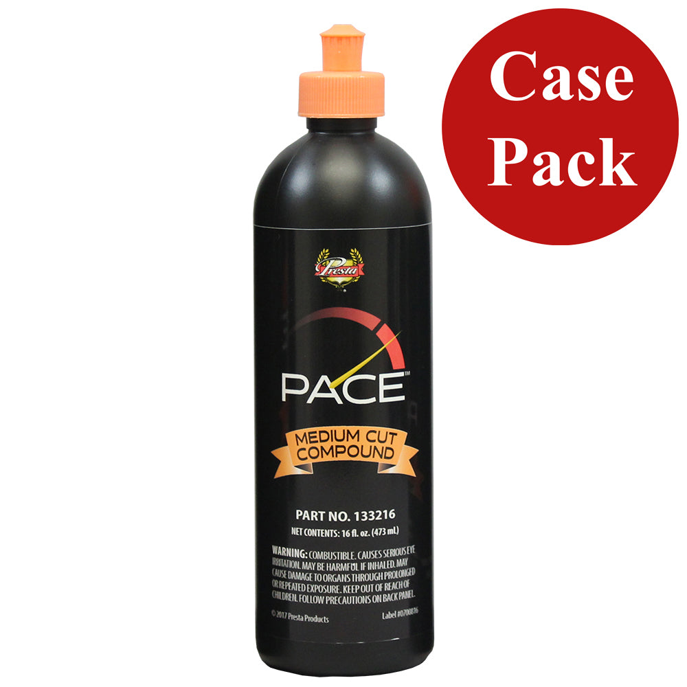 Presta PACE Medium Cut Compound - 16oz - *Case of 6* OutdoorUp