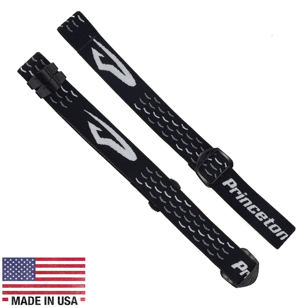 Princeton Tec 1" APEX Head  Crown Strap - Black OutdoorUp