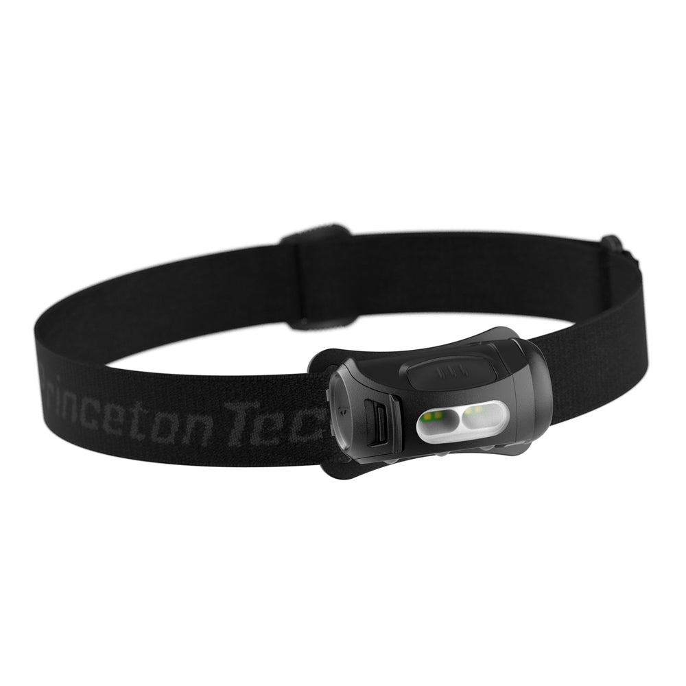 Princeton Tec Fred Headlamp - Black w/Red LED OutdoorUp