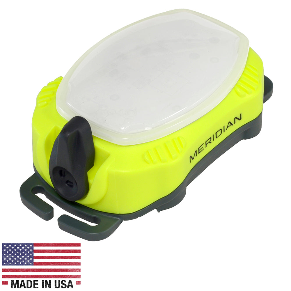 Princeton Tec Meridian Strobe / Beacon - Neon Yellow OutdoorUp