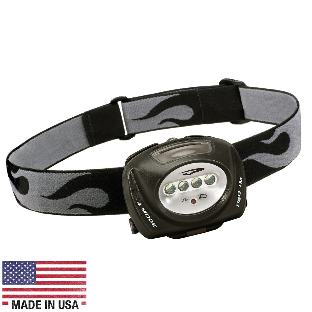 Princeton Tec QUAD LED Headlamp - Black OutdoorUp
