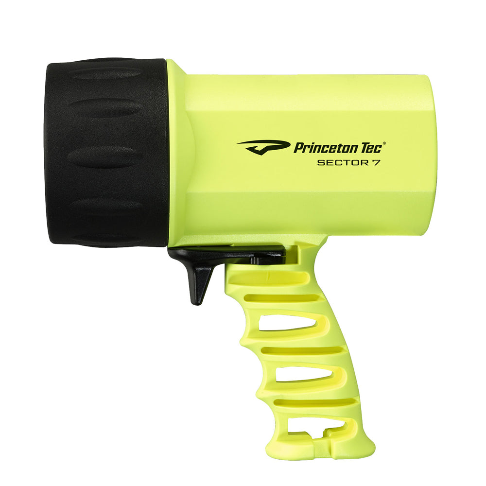 Princeton Tec Sector 7 LED Spotlight - Neon Yellow OutdoorUp