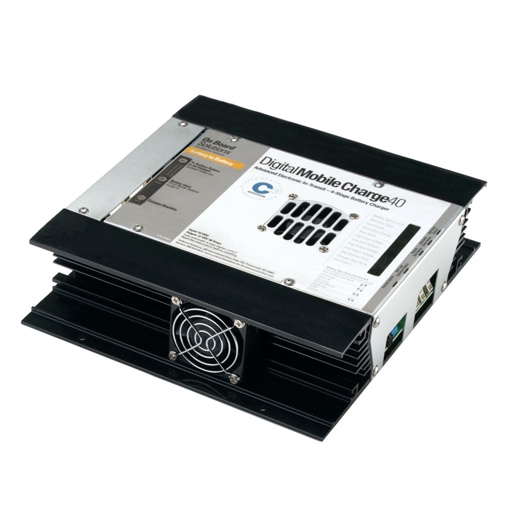 ProMariner Digital Mobile Charge40 Advanced Electronic In-Transit 4 Stage Battery Charger - 12V to 24V OutdoorUp