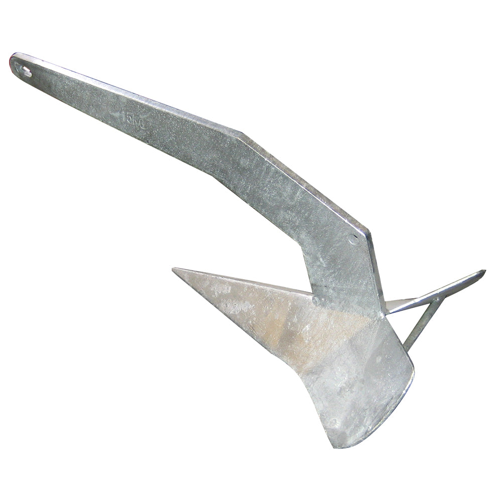 Quick Galvanized Delta Type Anchor - 22lb f/26'-36' Boats OutdoorUp