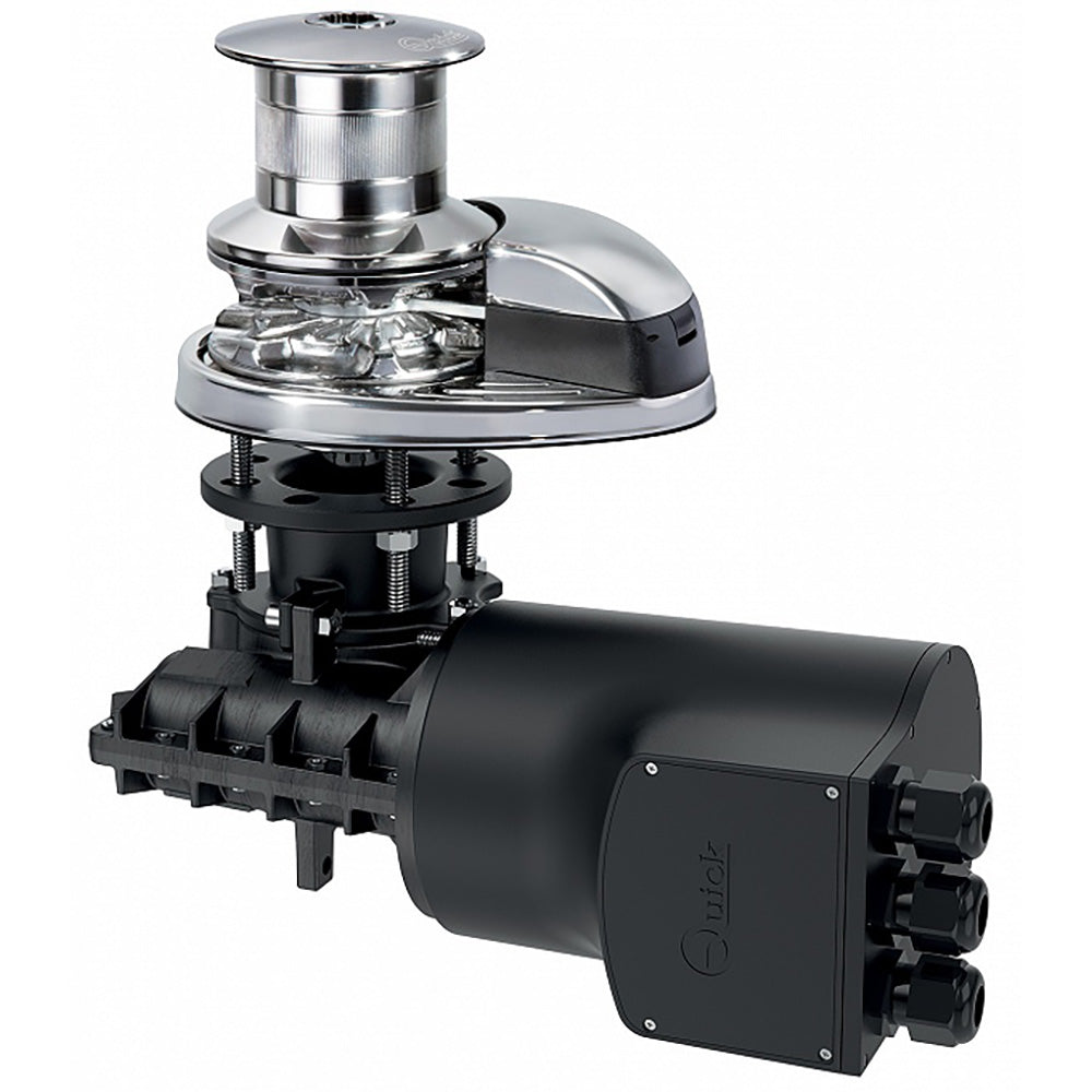 Quick Prince DP2 712D Windlass Drum - 700W - 12V - 7mm - 1/4" Gypsy OutdoorUp