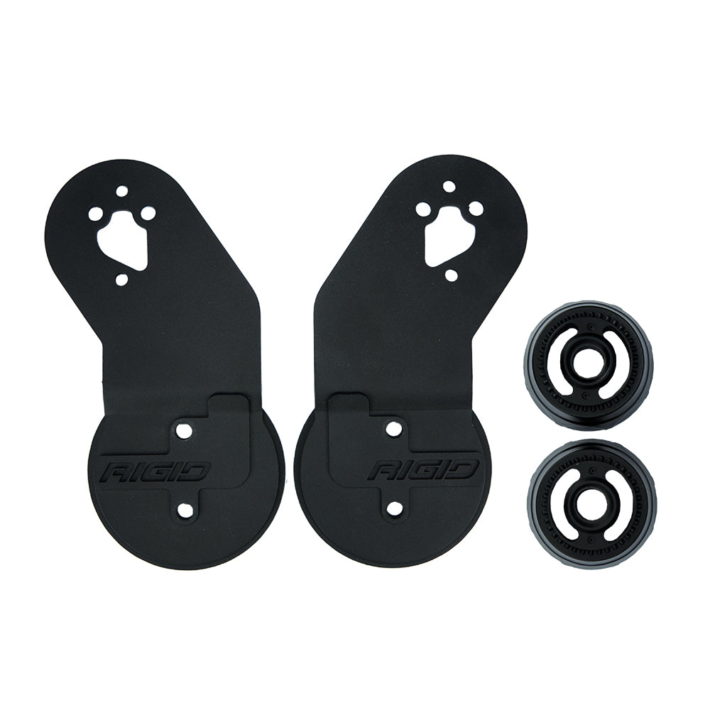 RIGID Industries 2007-2018 Jeep Wrangler JK Reflect Door Mount - Black OutdoorUp