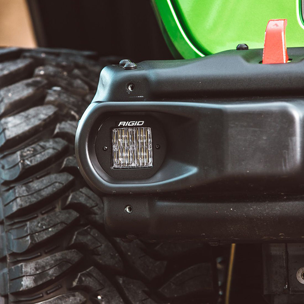 RIGID Industries 2018 Jeep Wrangler JL Fog Mount f/2 D-Series Lights OutdoorUp