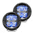 RIGID Industries 360-Series 4" LED Off-Road Spot Beam w/Blue Backlight - Black Housing OutdoorUp