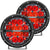 RIGID Industries 360-Series 6" LED Off-Road Fog Light Spot Beam w/Red Backlight - Black Housing OutdoorUp