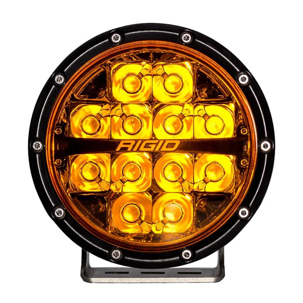 RIGID Industries 360 Series 6" Spot w/Amber Pro Lens - Pair OutdoorUp