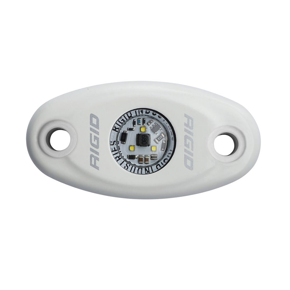 RIGID Industries A-Series High Power Single LED Light - Cool White OutdoorUp