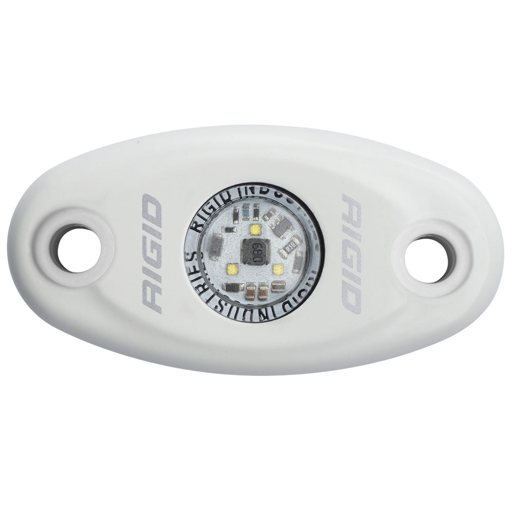 RIGID Industries A-Series White Low Power LED Light - Single - Natural White OutdoorUp