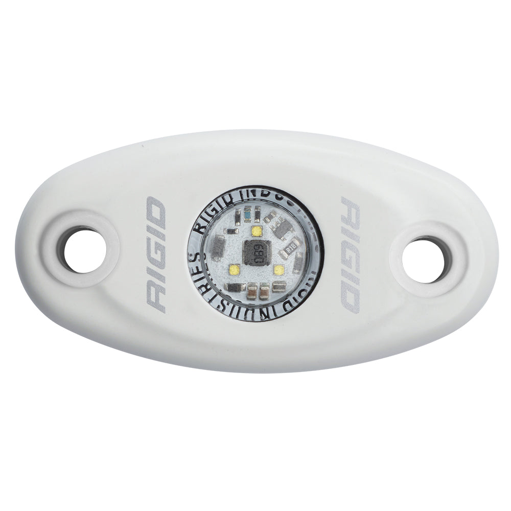 RIGID Industries A-Series White Low Power LED Light - Single - White OutdoorUp